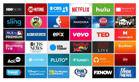 streaming apps for tv free